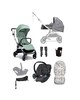 Airo 7 Piece Grey Essentials Bundle with Grey Aton Car Seat- Mint image number 1